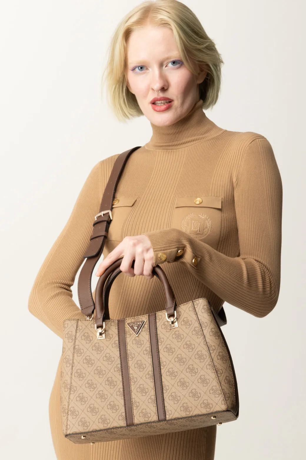 Donna Guess Borsa a Mano Noreen con Tracolla
