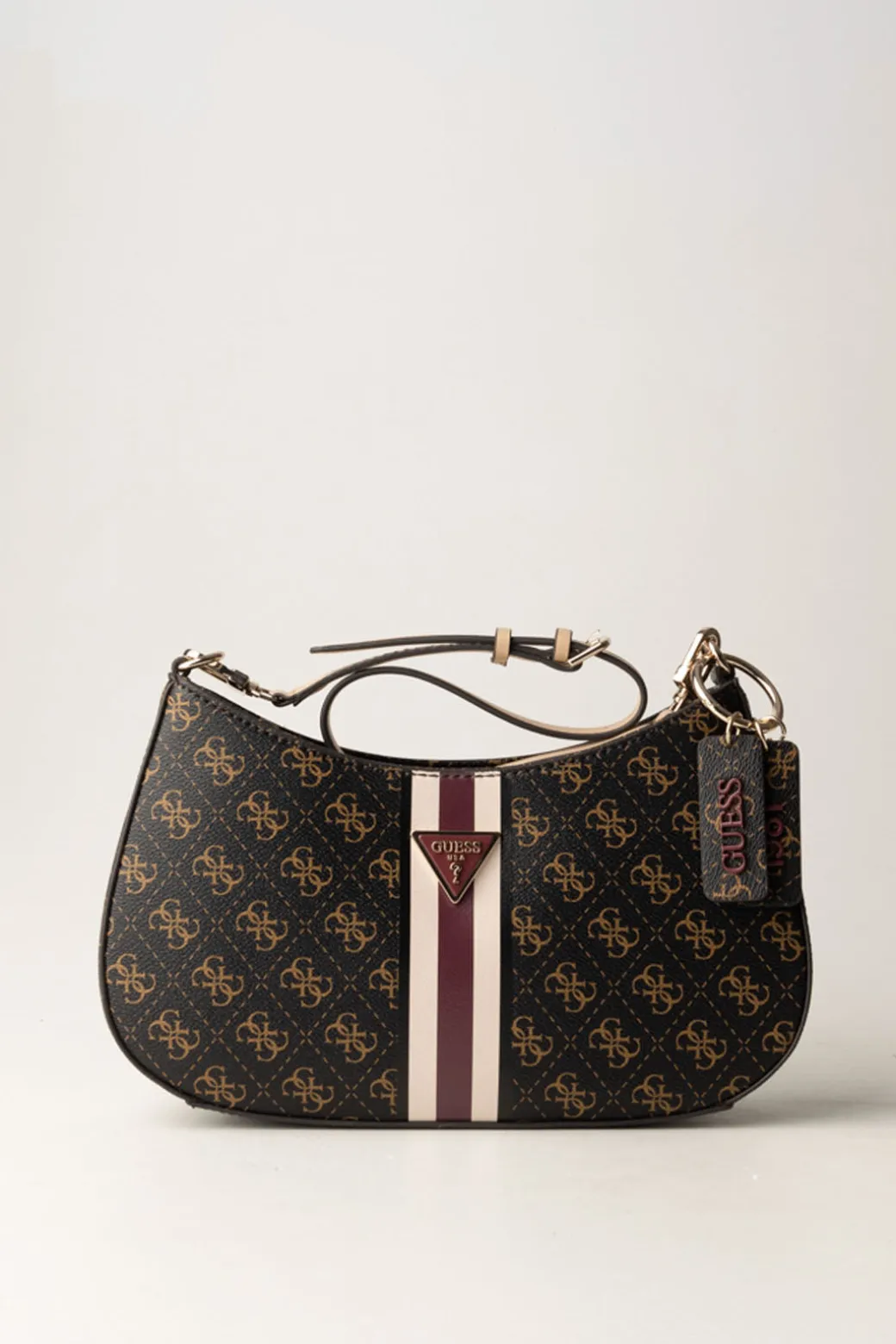 Donna Guess Borsa a Spalla Noelle Top Zip