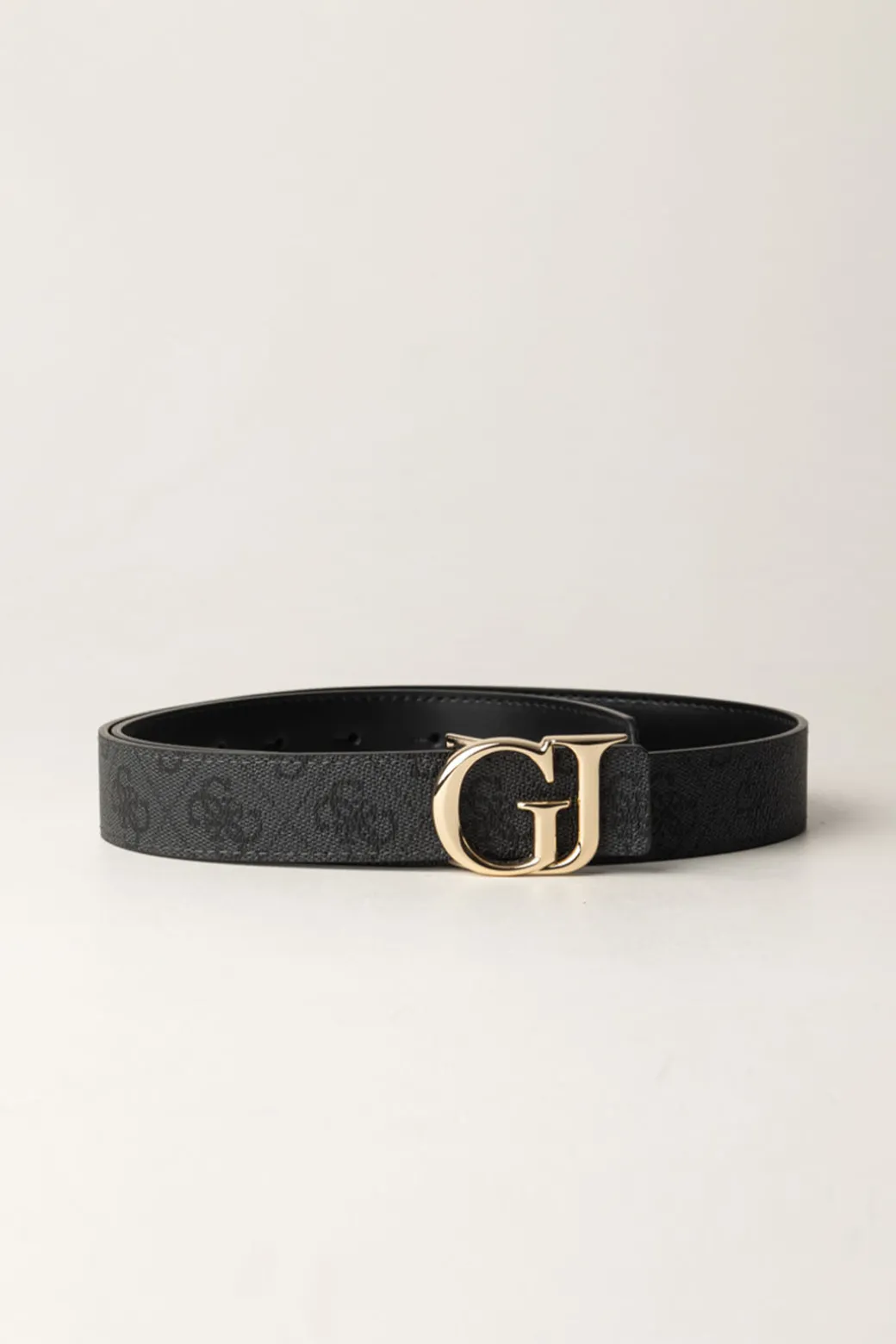 Donna Guess Cintura Reversibile Noreen con Fibbia Logo Gj