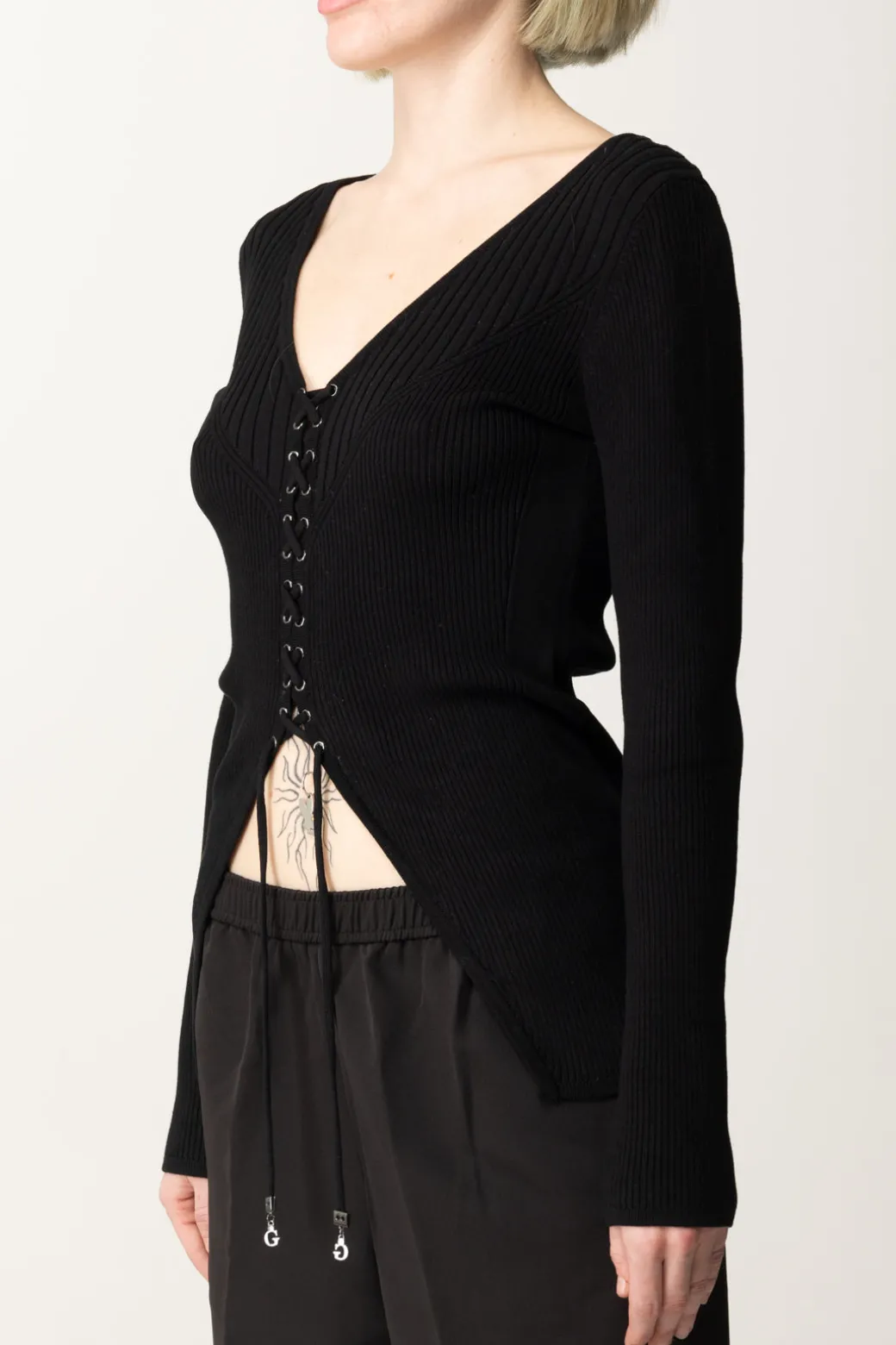 Donna Guess Top Selene a Corsetto
