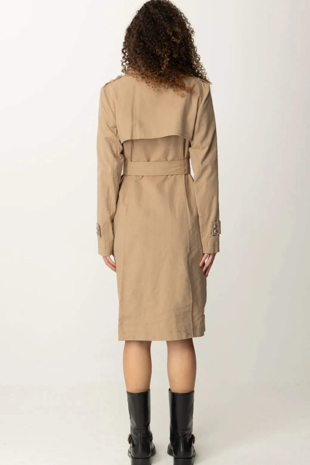 Donna Guess Trench Coat Jade con Cintura Regolabile
