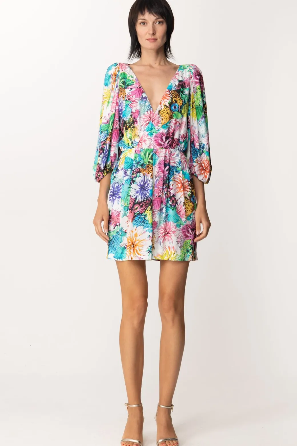 Donna Just Cavalli Abito con Stampa Floreale