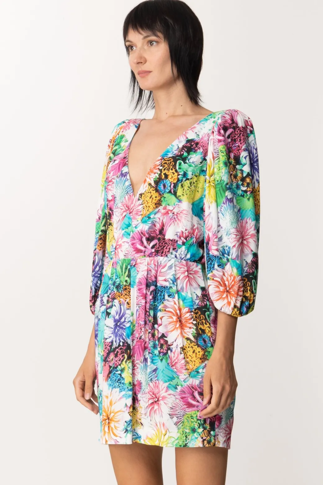 Donna Just Cavalli Abito con Stampa Floreale