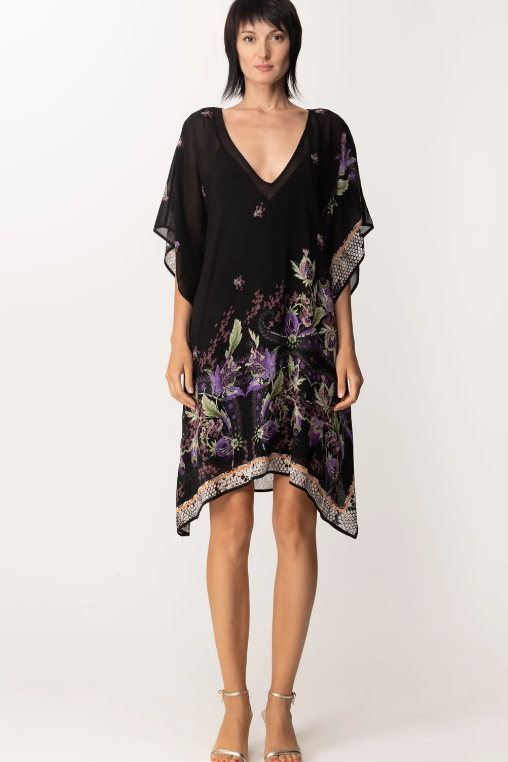Donna Just Cavalli Abito Kimono a Fantasia