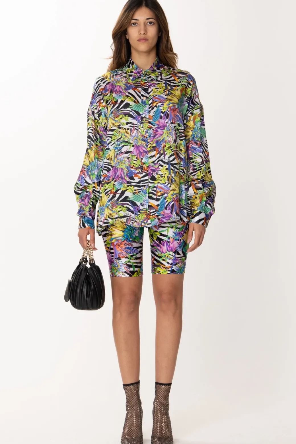 Donna Just Cavalli Camicia a Fantasia