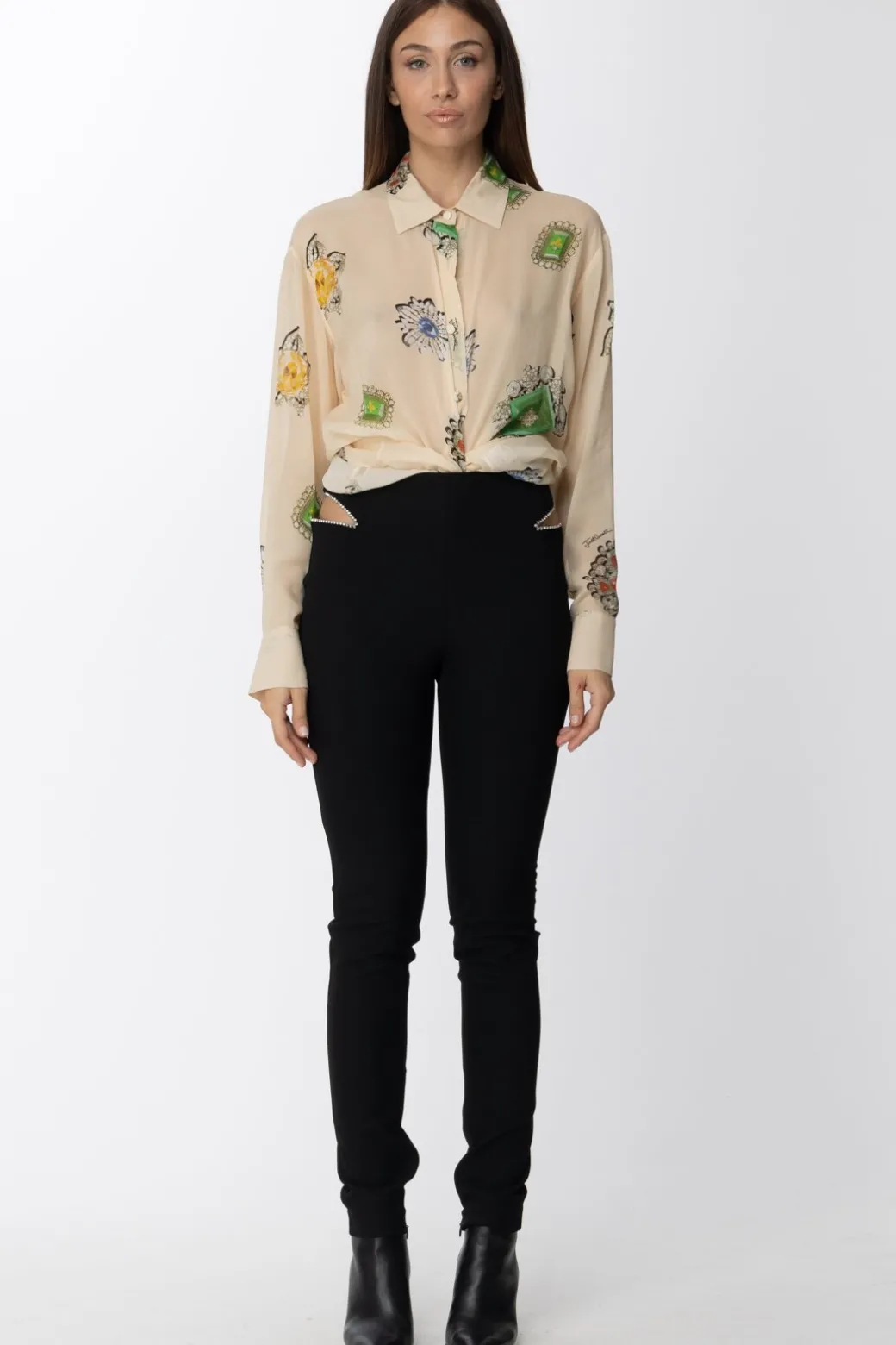 Donna Just Cavalli Camicia con Stampa