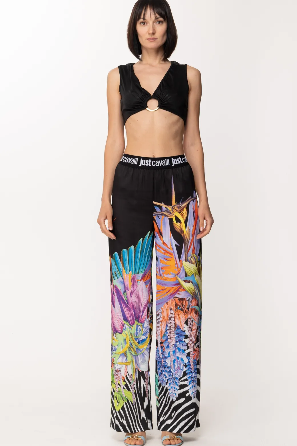 Donna Just Cavalli Mini Top a Fantasia