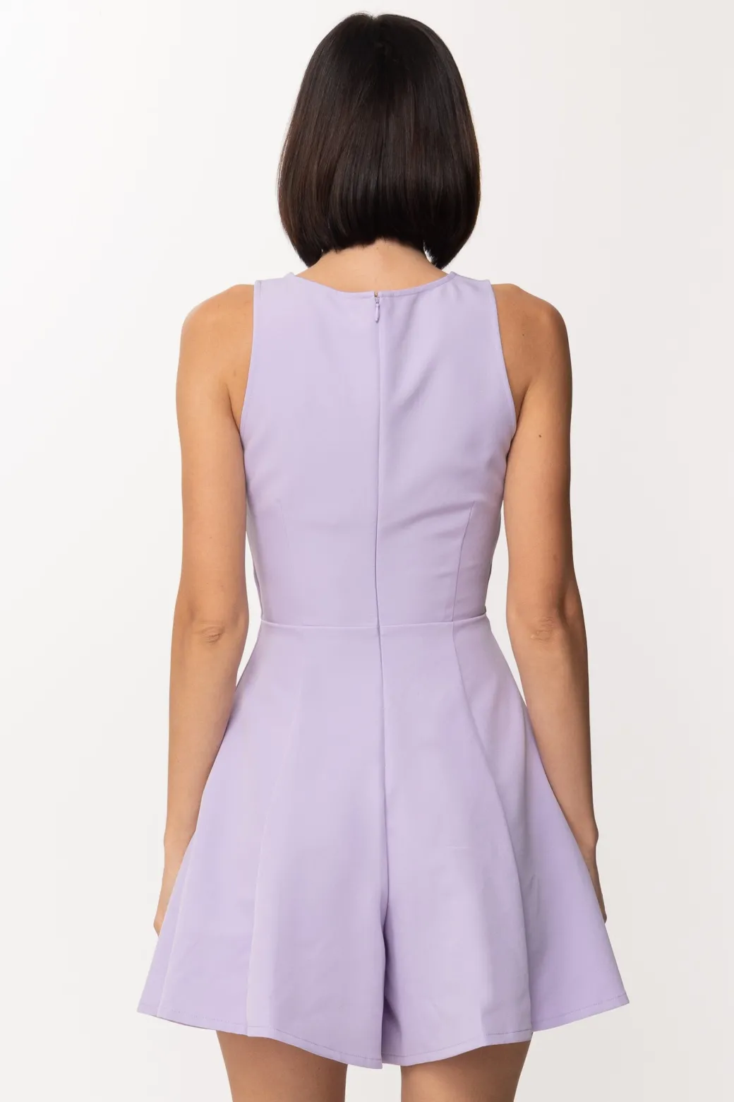 Donna Just Cavalli Tuta Corta Svasata con Cut-out