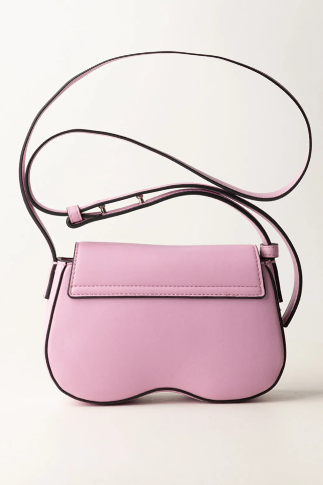 Donna Karl Lagerfeld Borsa a Tracolla Compatta con Logo Metallico