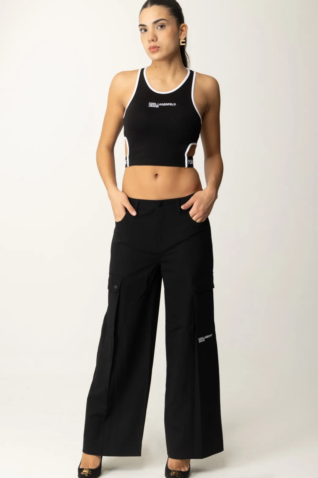 Donna Karl Lagerfeld Joggers Cargo