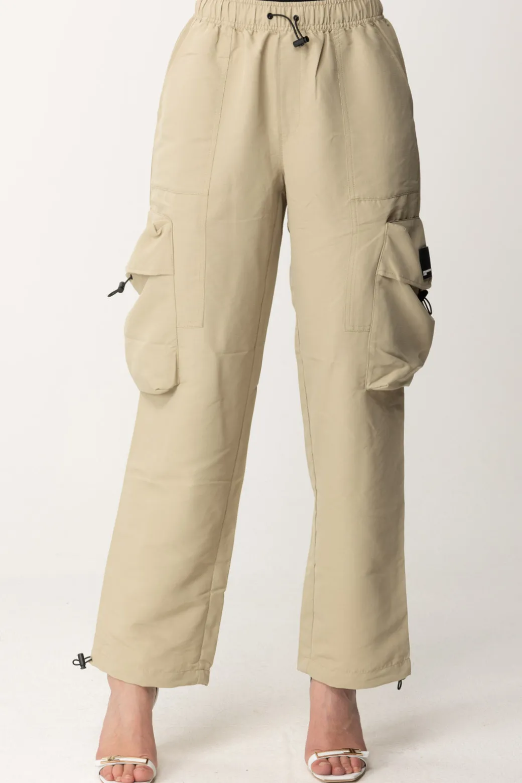 Donna Karl Lagerfeld Pantaloni Cargo Utility