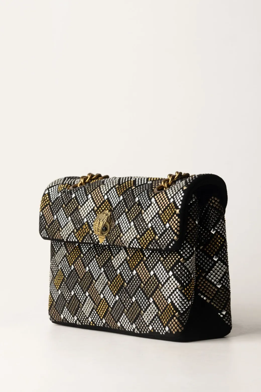 Donna Kurt Geiger Borsa a Tracolla Media con Borchie