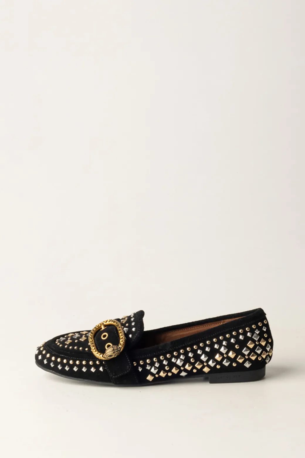 Donna Kurt Geiger Mocassini con Borchie e Fibbia Gioiello
