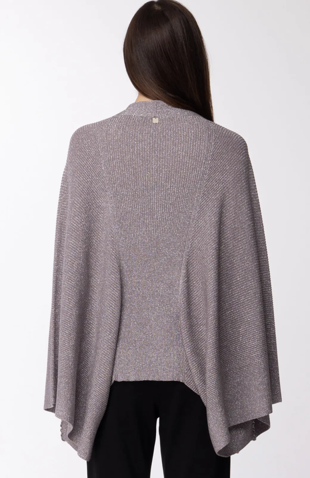 Donna Manila Grace : Maglia Scaldacuore Aperta Davanti Maniche Gomito