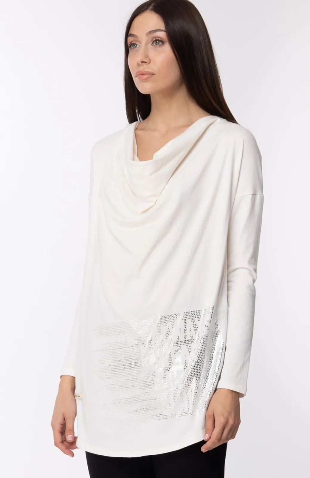 Donna Manila Grace : T Shirtcollo Morbido C