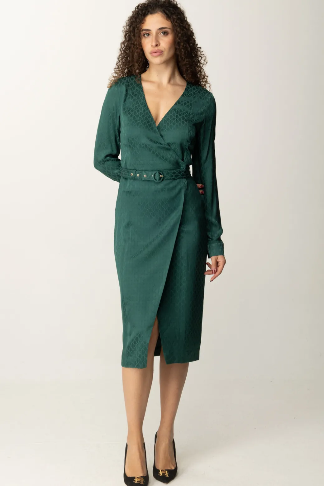 Donna Marciano By Guess Abito Amalia Midi con Cintura