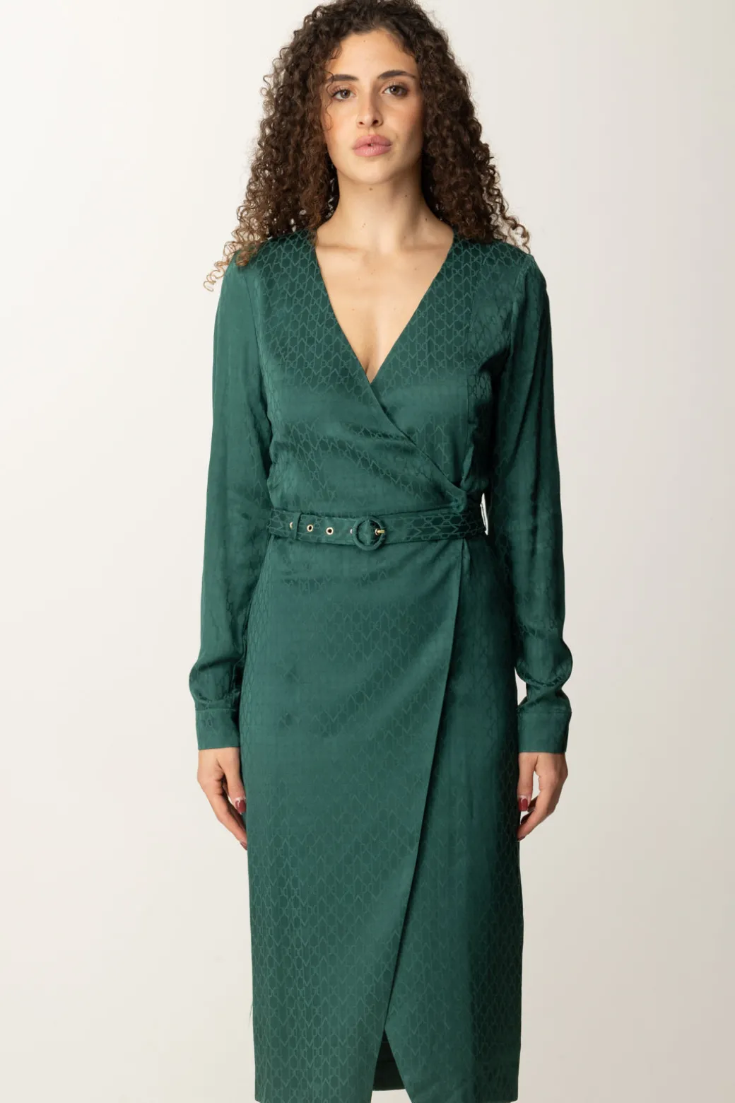 Donna Marciano By Guess Abito Amalia Midi con Cintura