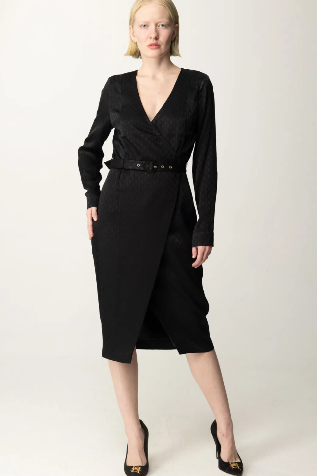 Donna Marciano By Guess Abito Amalia Midi con Cintura
