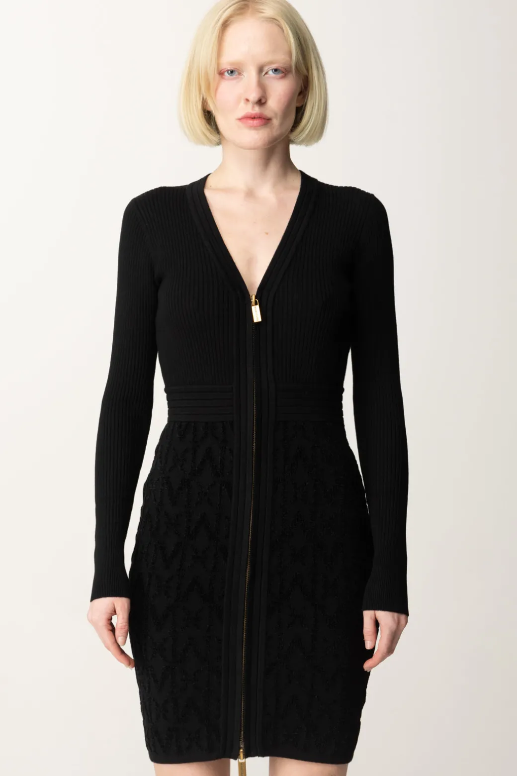 Donna Marciano By Guess Abito In Maglia Herminone con Fantasia Logo