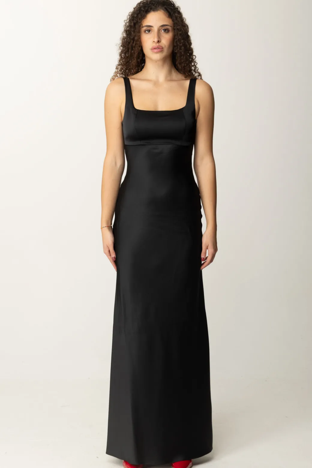 Donna Marciano By Guess Abito Lungo Estella con Scollo Sul Retro