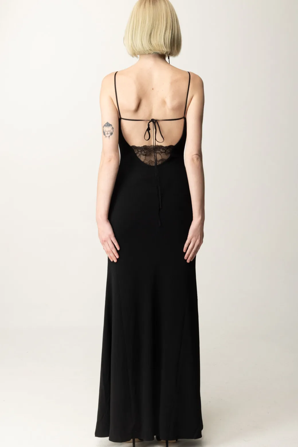 Donna Marciano By Guess Abito Lungo Renee con Scollo Sul Retro