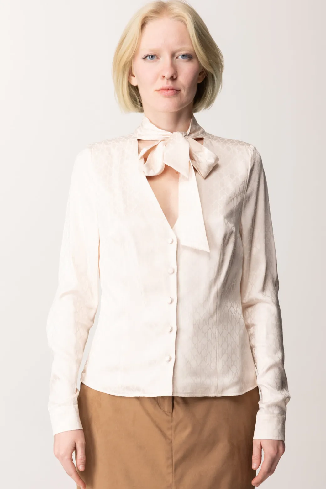 Donna Marciano By Guess Blusa In Satin con Fusciacca