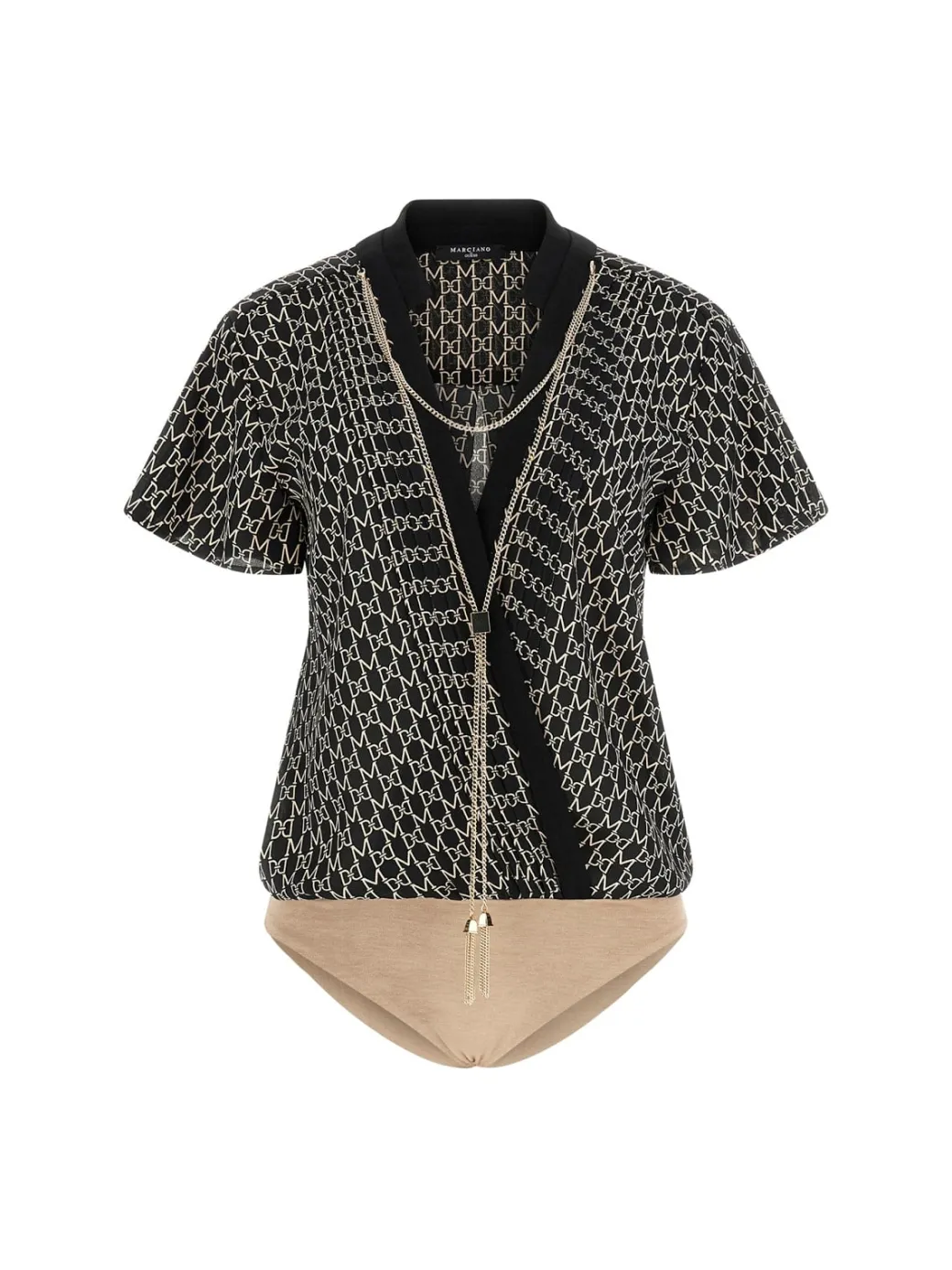 Donna Marciano By Guess Body Stampato Edith con Collana