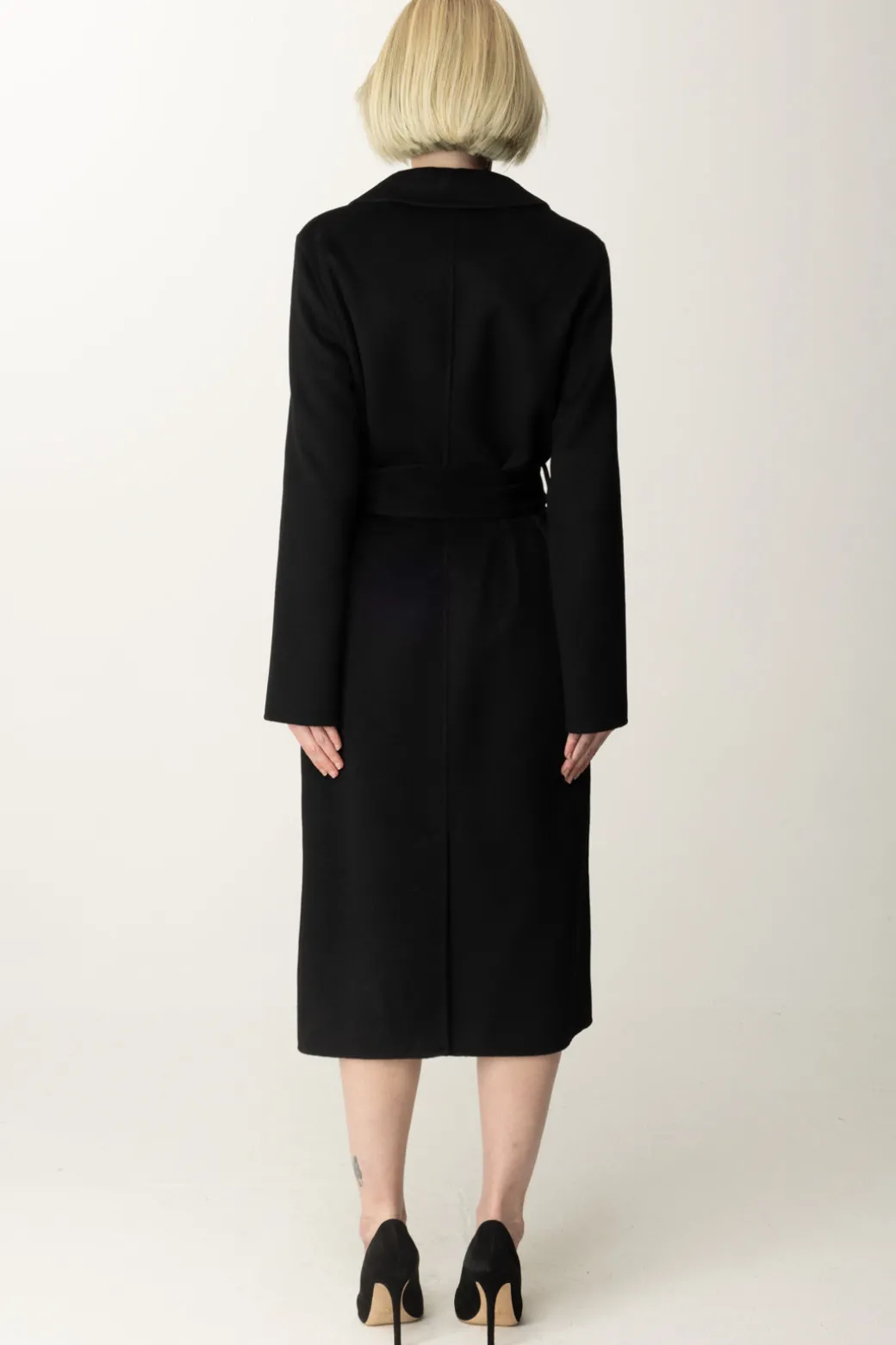 Donna Marciano By Guess Cappotto Clara con Cintura In Misto Lana