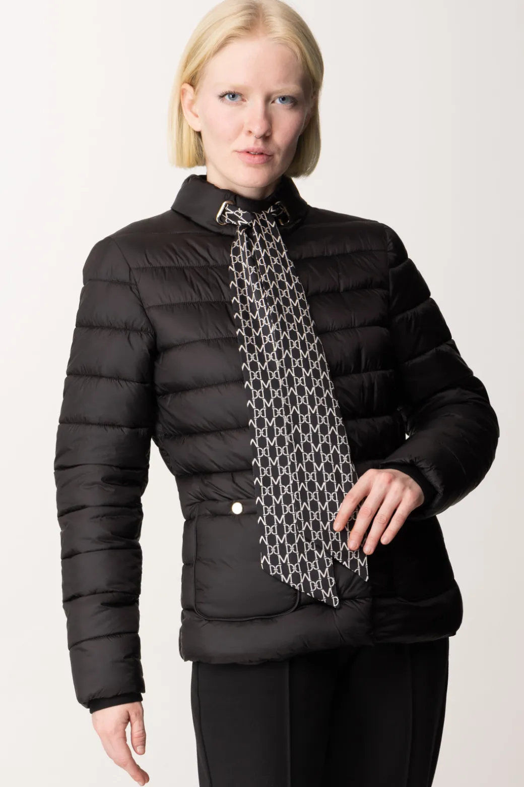 Donna Marciano By Guess Piumino Corto Avery con Foulard