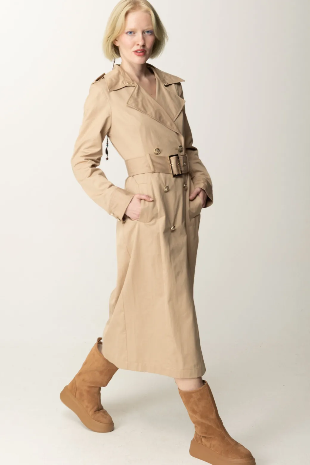 Donna Marciano By Guess Trench Dalila con Cintura