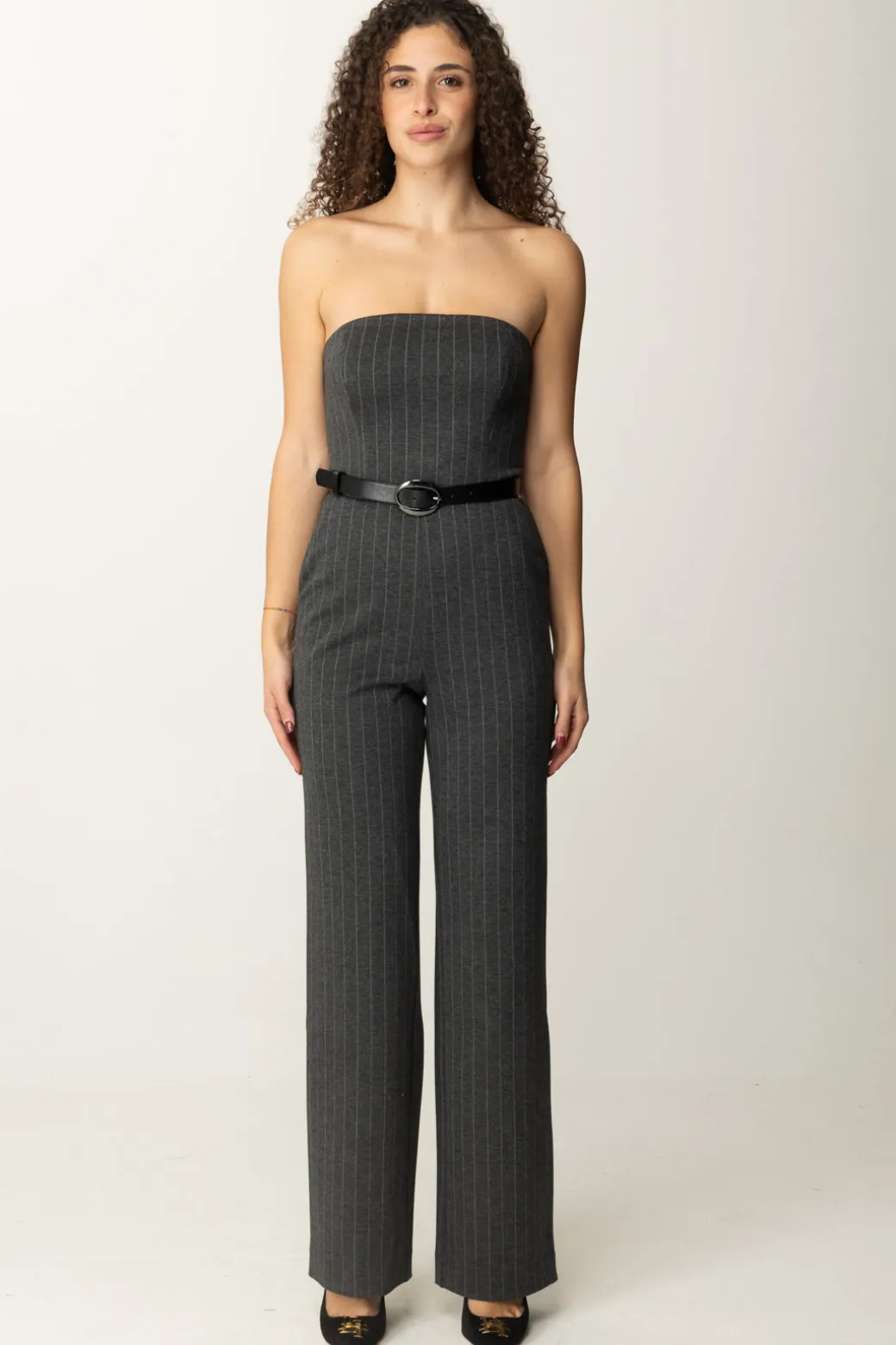 Donna Marciano By Guess Tuta Heyden Gessata Scollo a Fascia