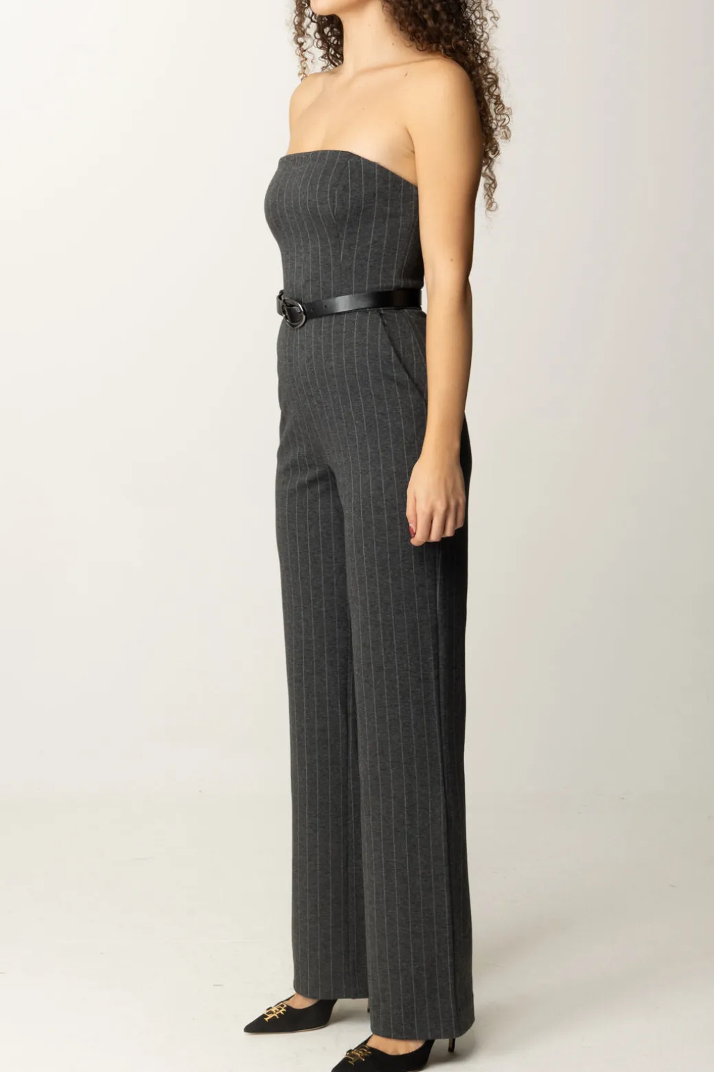 Donna Marciano By Guess Tuta Heyden Gessata Scollo a Fascia