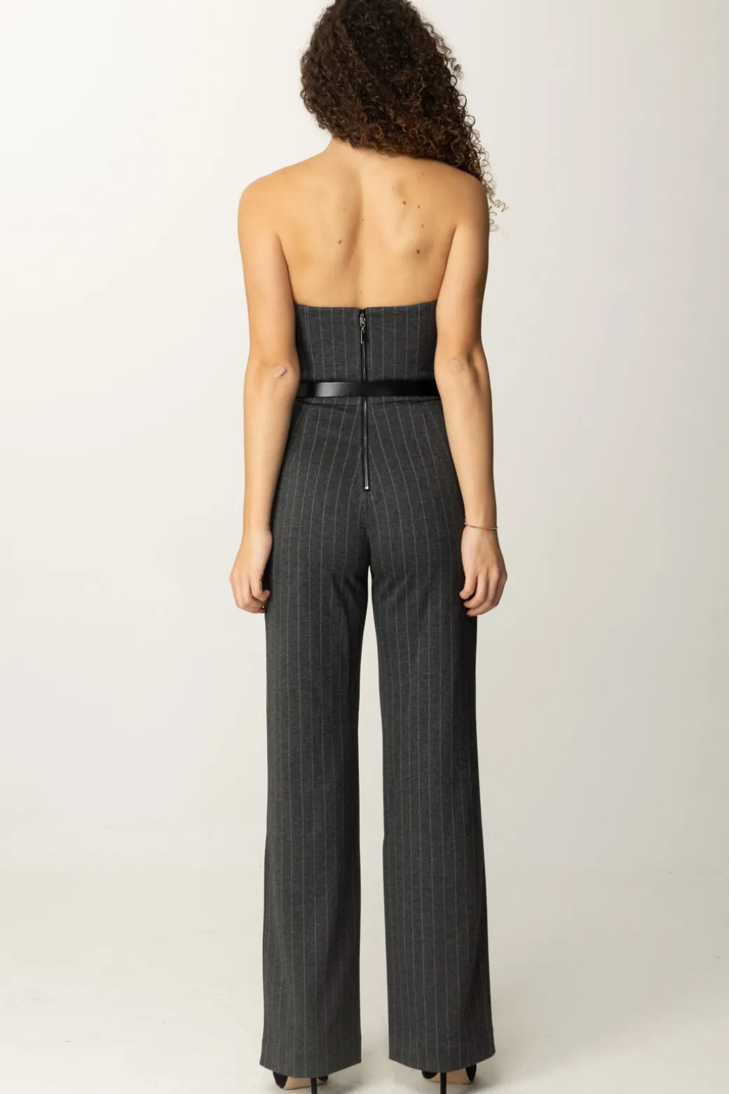 Donna Marciano By Guess Tuta Heyden Gessata Scollo a Fascia