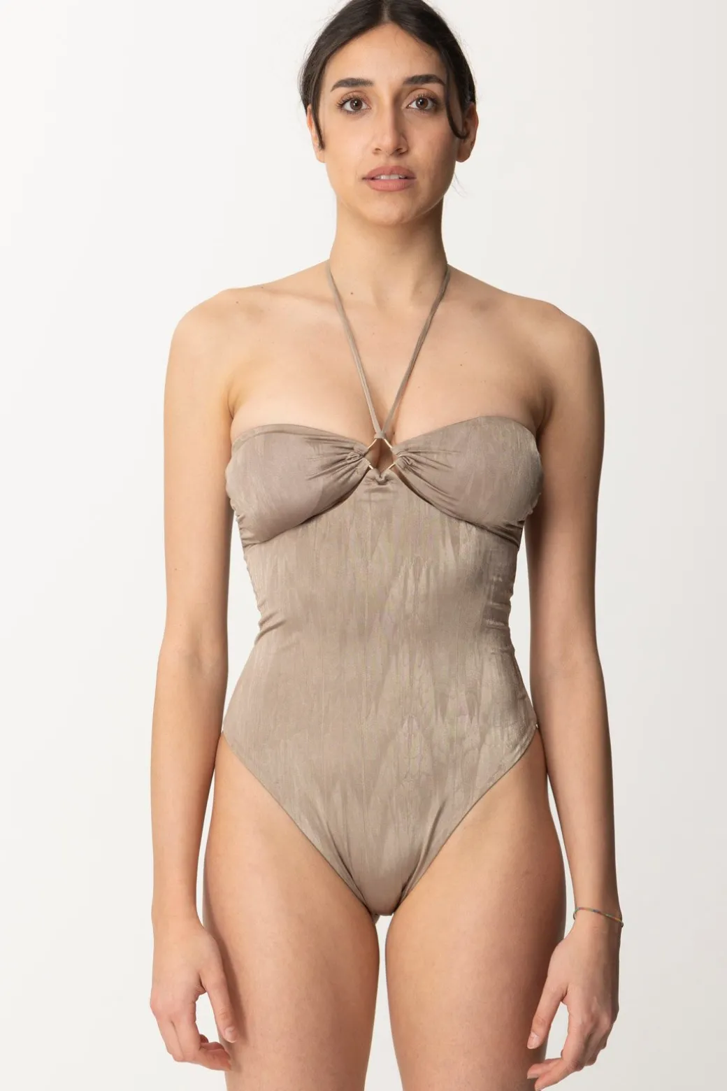 Donna Me Fui Monokini con Accessorio Al Seno