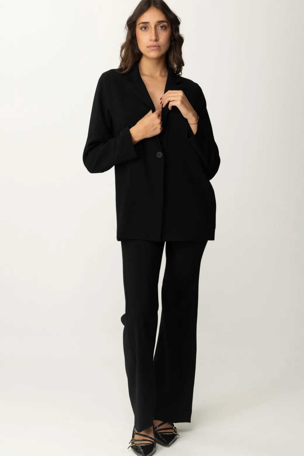 Donna Meme Road Blazer Scollo a V