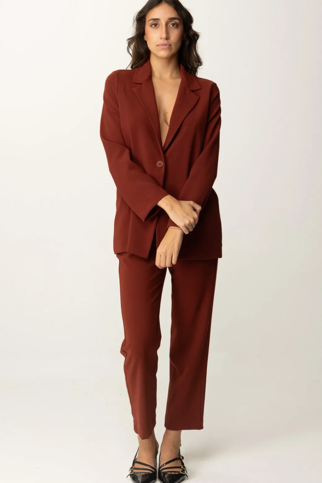 Donna Meme Road Pantaloni Dritti