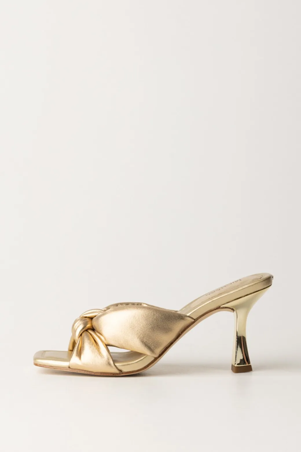 Donna Michael Kors Sandali Elena Metallizzati con Nodo