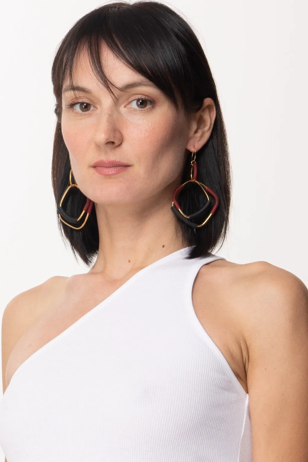 Donna Miriamnori Orecchini Geometrici