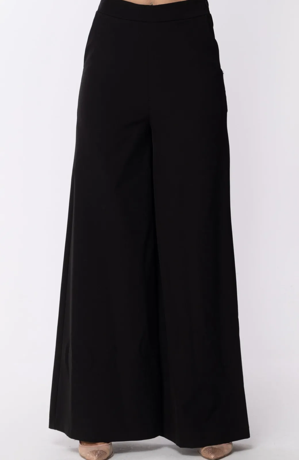 Donna Motel Pantalone a Palazzo Basic