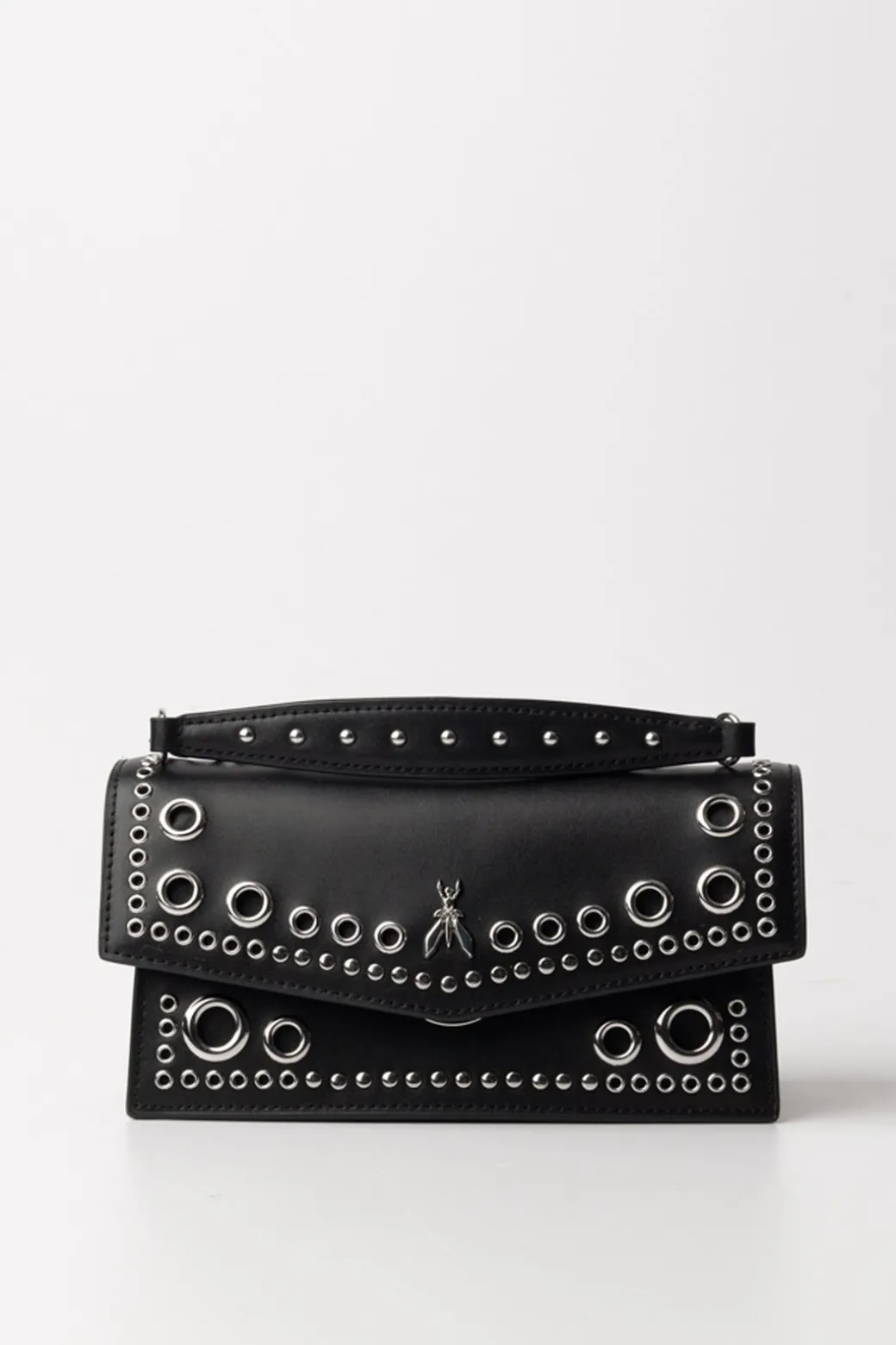 Donna Patrizia Pepe Borsa Fly Bamby Eyelet a Tracolla