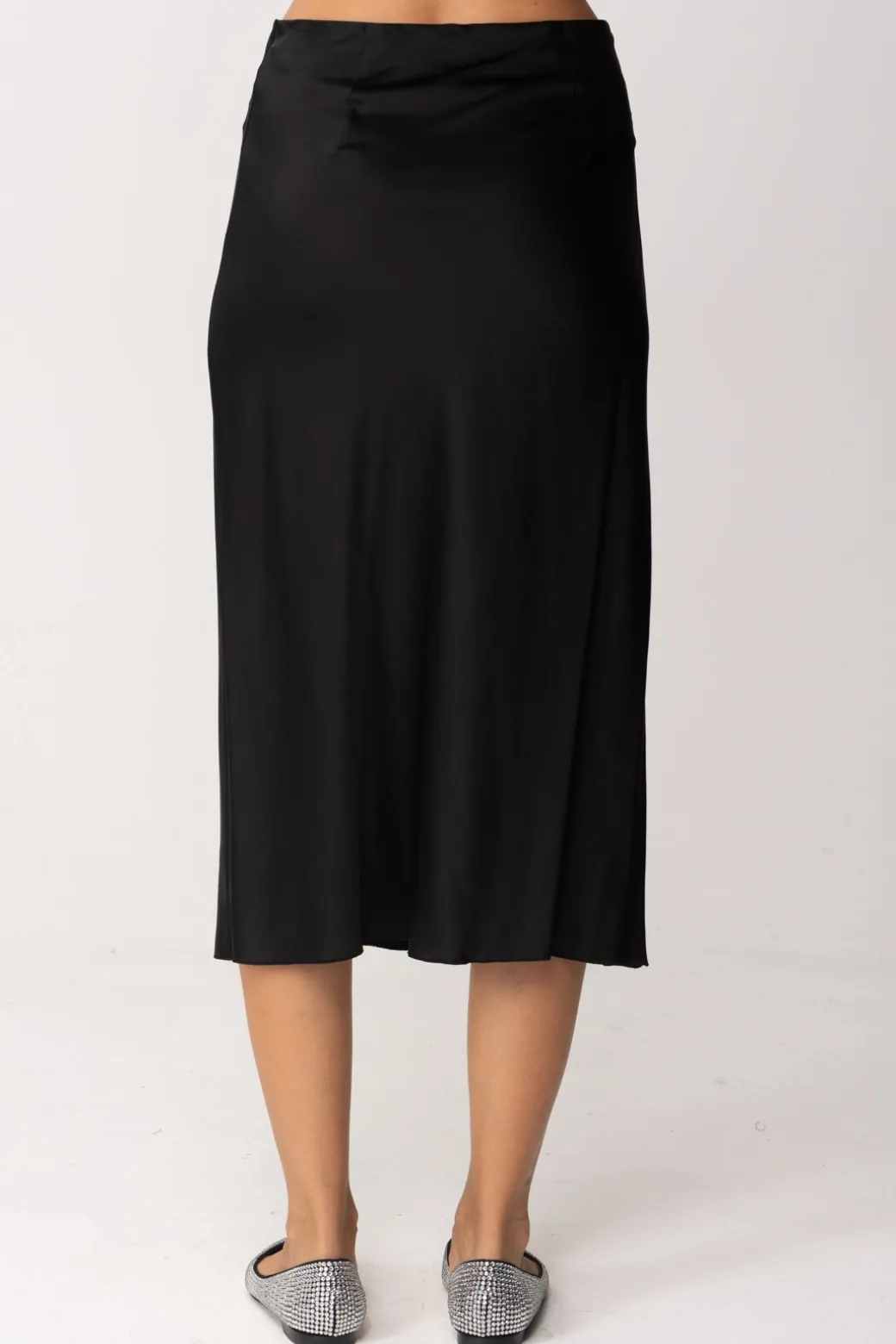 Donna Patrizia Pepe Gonne Midi In Raso