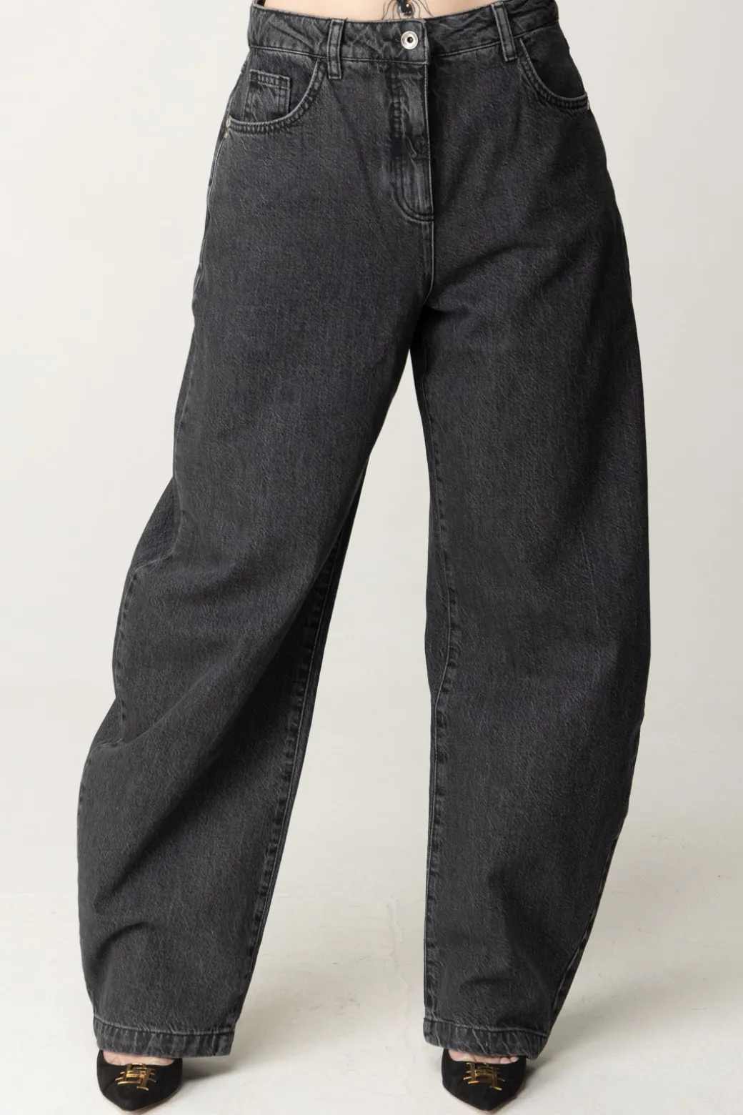 Donna Patrizia Pepe Jeans Oversize Effetto Washed