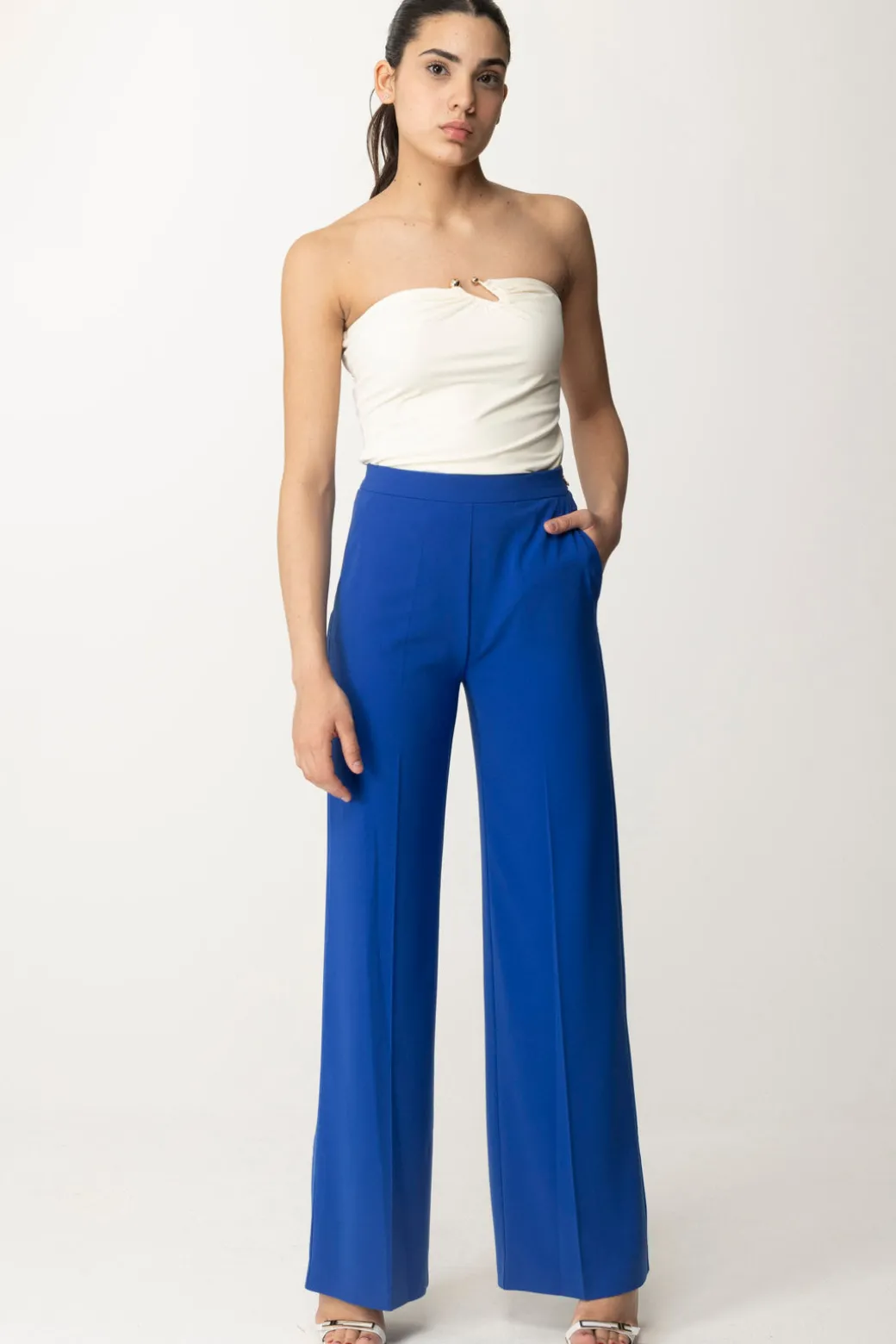 Donna Patrizia Pepe Pantaloni a Palazzo In Sablè