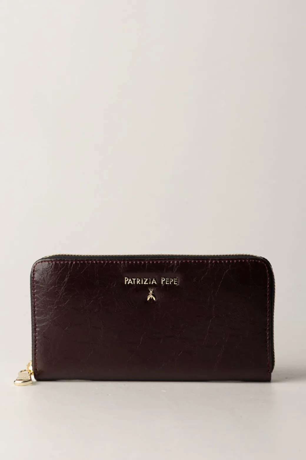 Donna Patrizia Pepe Portafogli Zip-around In Pelle