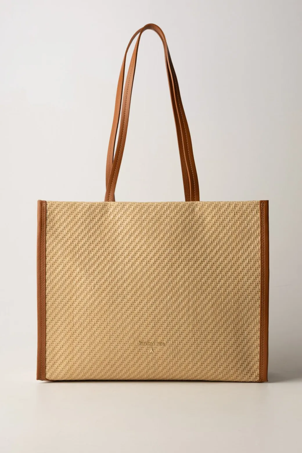 Donna Patrizia Pepe Shopper Bag Intrecciata