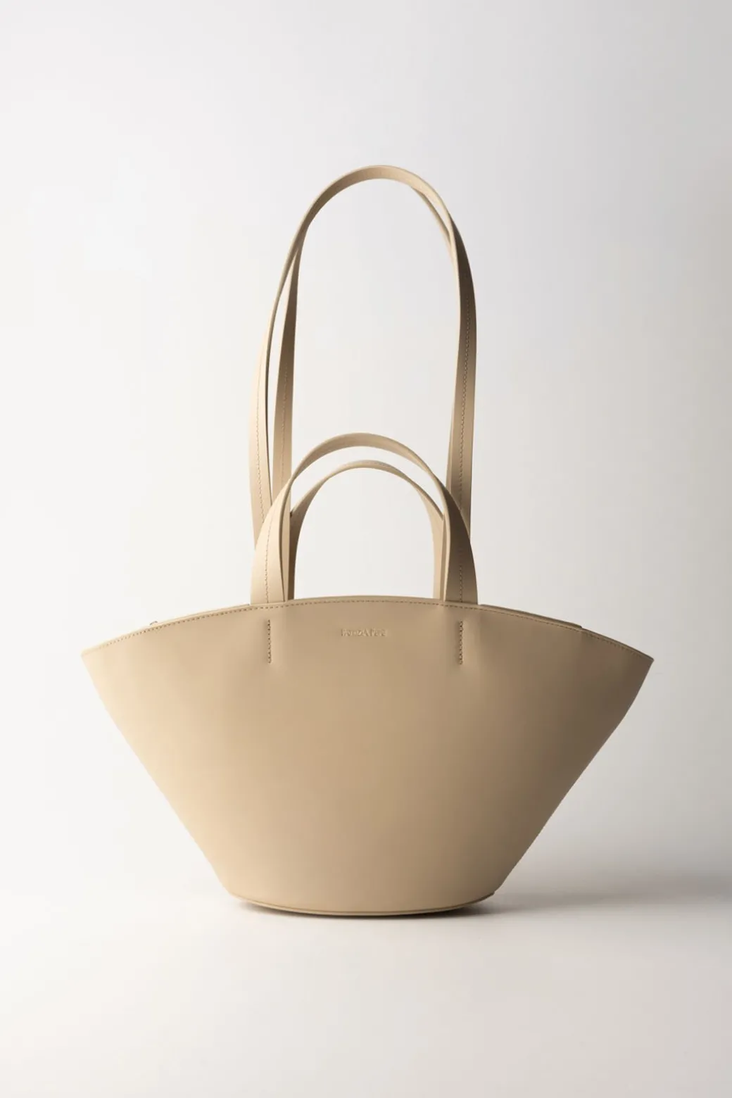 Donna Patrizia Pepe Shopping Bag In Pelle