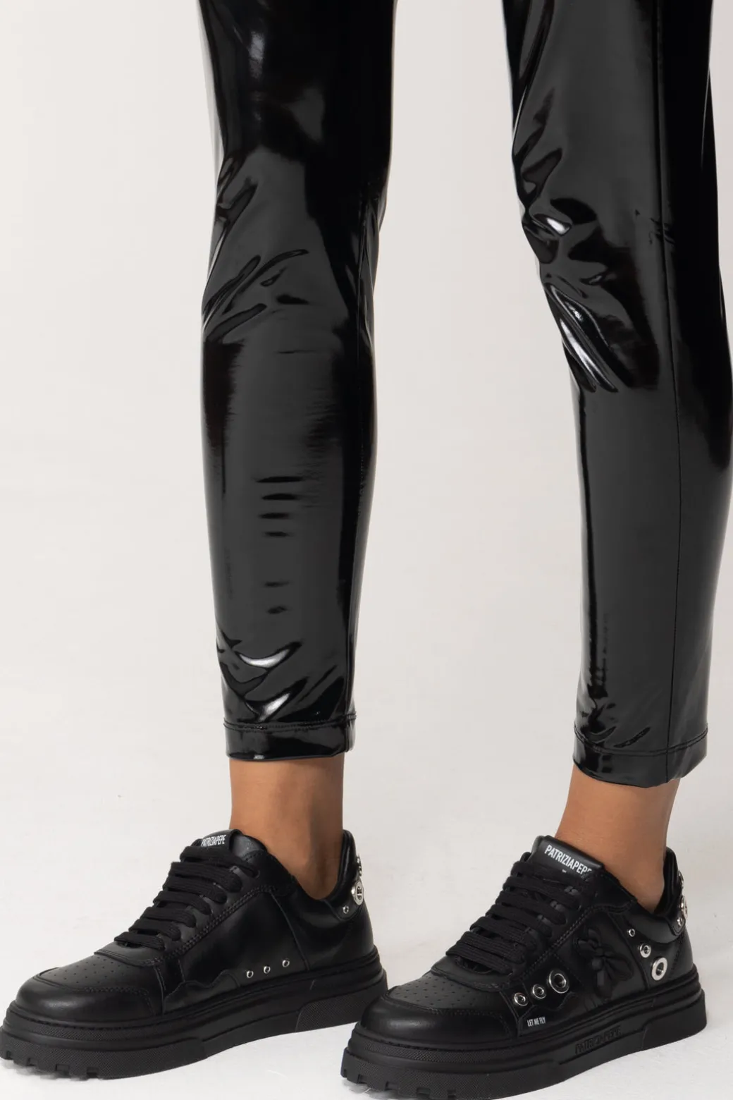 Donna Patrizia Pepe Sneakers con Inserti Eyelets
