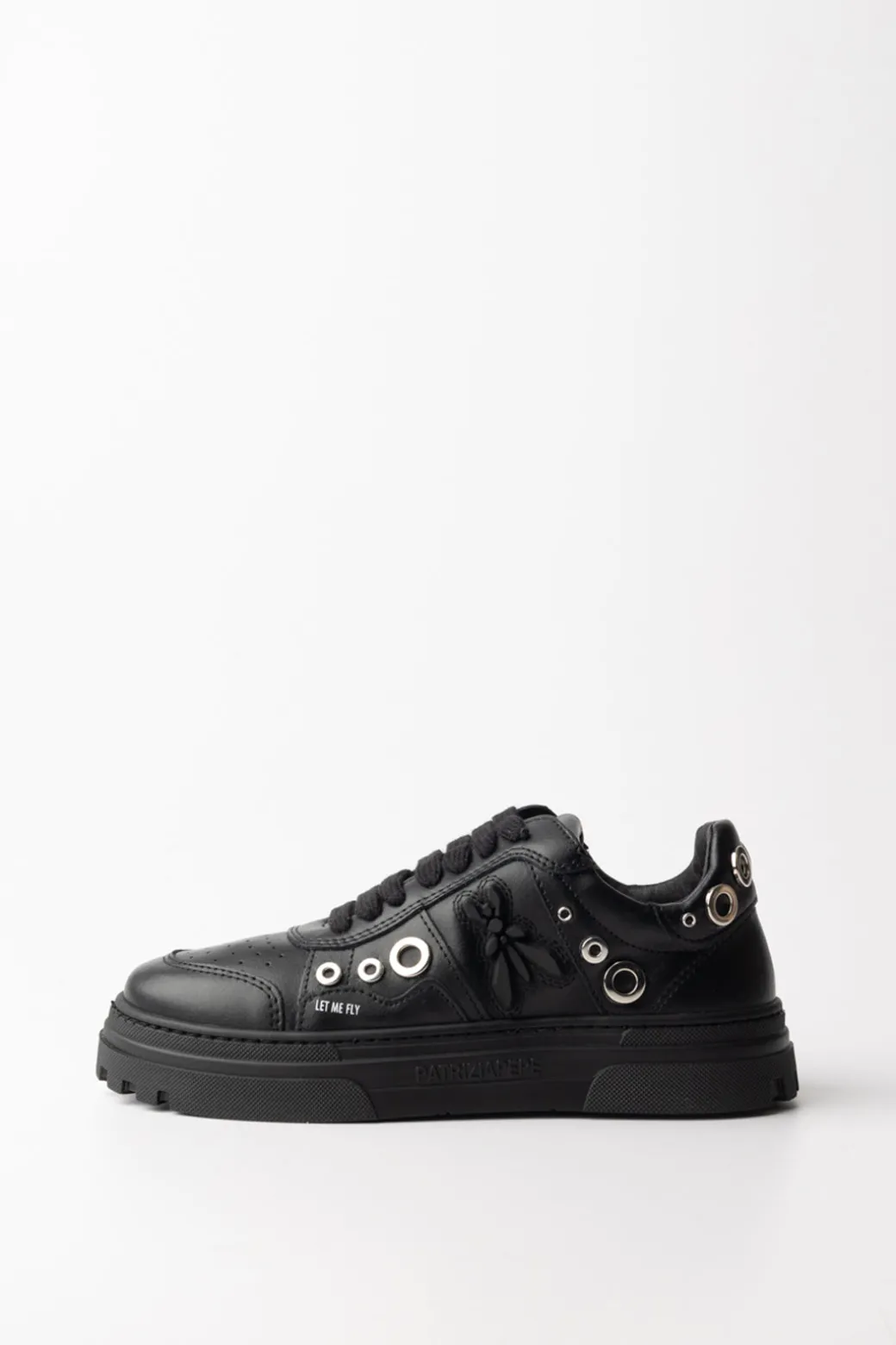 Donna Patrizia Pepe Sneakers con Inserti Eyelets