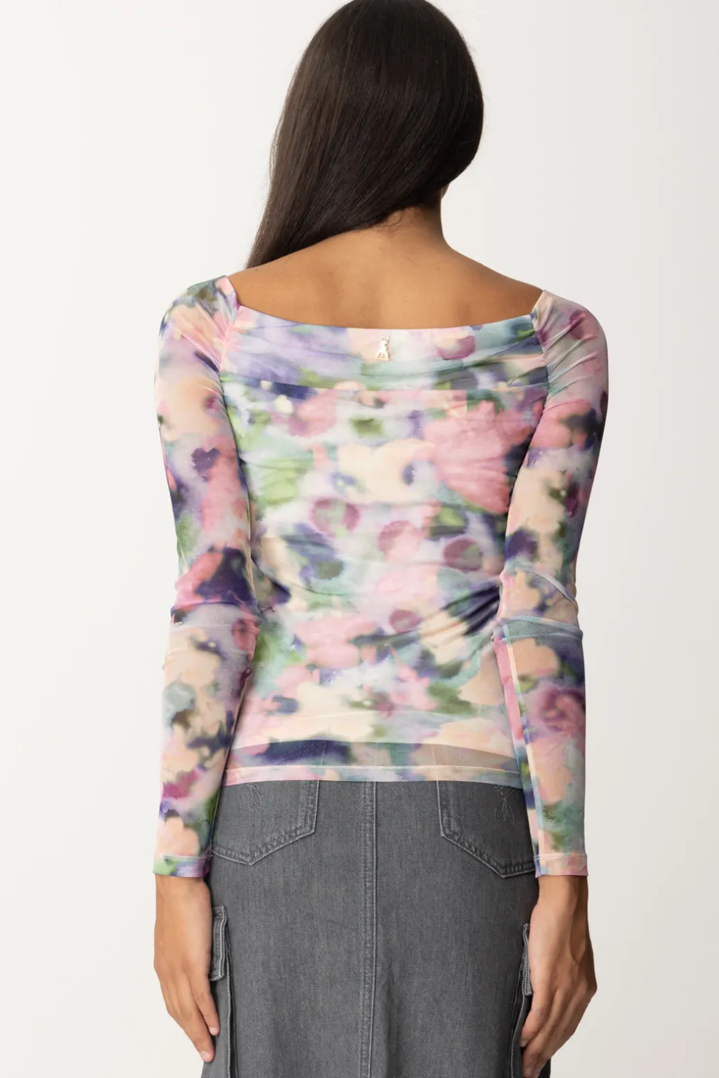 Donna Patrizia Pepe Top Fantasia Floreale
