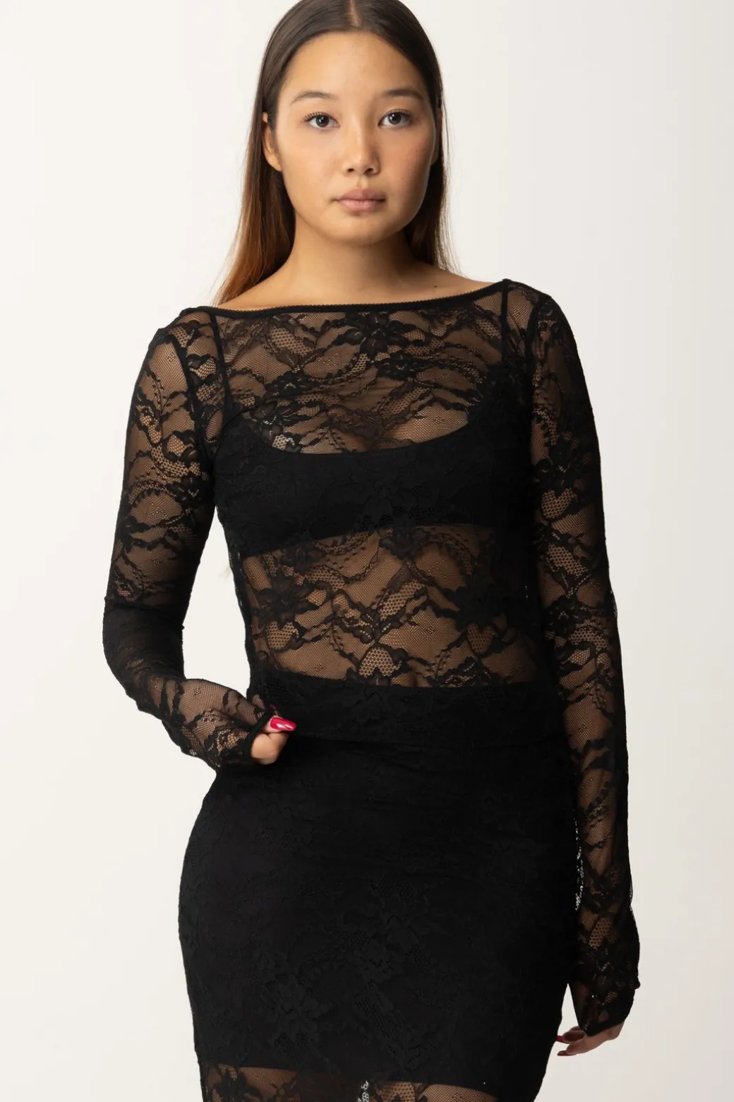 Donna Patrizia Pepe Top In Pizzo